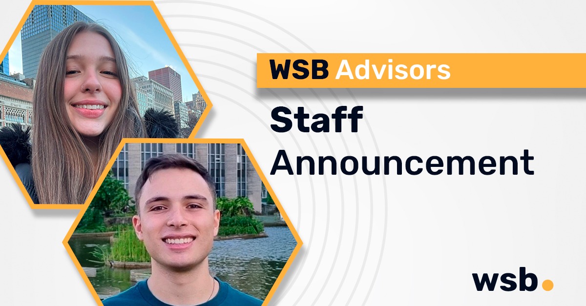 WSB Advisors – Staff Announcement